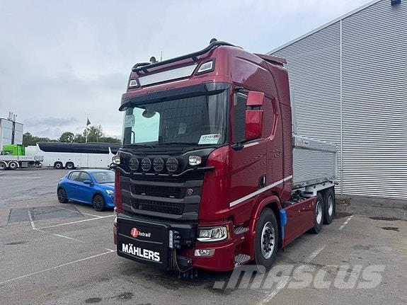 Scania R660B6x4NB Tippbilar