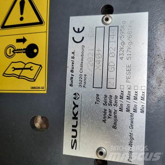 Sulky X40+ Econov Fast- och kletgödselspridare