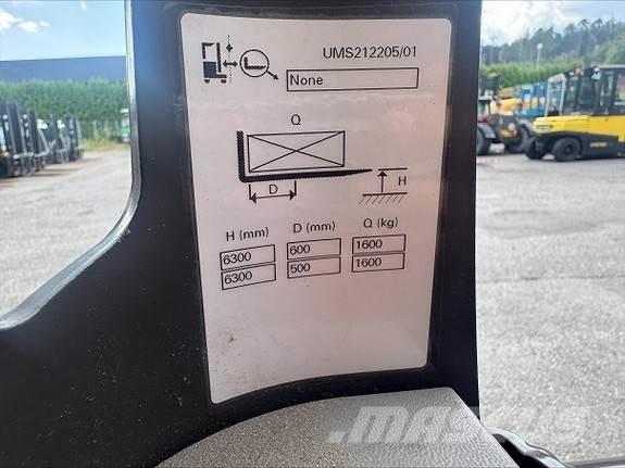 TCM UMS 160 60500 Dieselmotviktstruckar