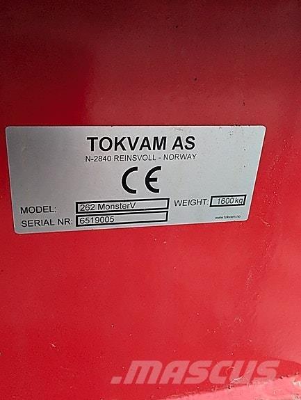 Tokvam 262 monster. Snöslungor och -fräsar