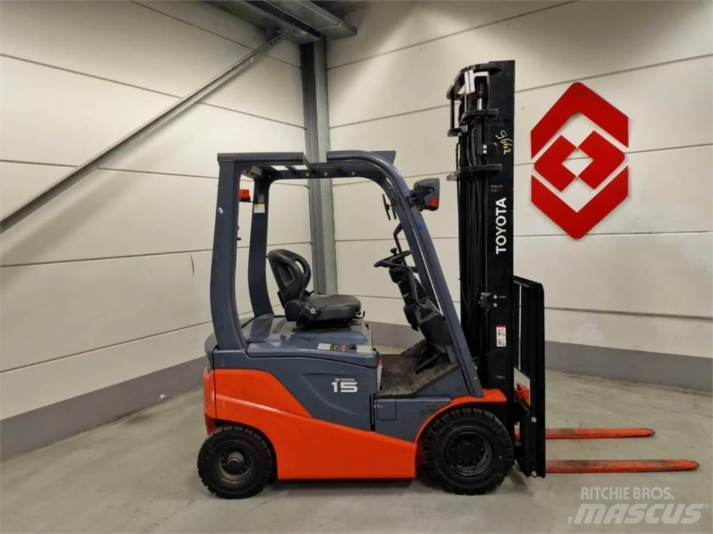 Toyota 8FBN15 Elmotviktstruckar