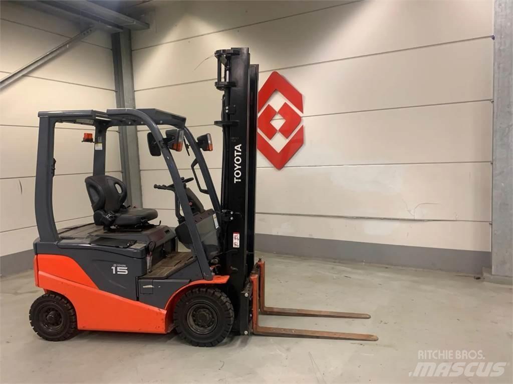 Toyota 8FBN15 Elmotviktstruckar