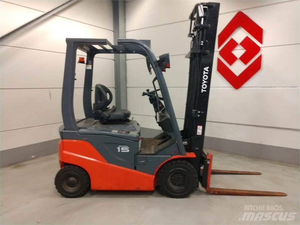 Toyota 8FBN15 Elmotviktstruckar