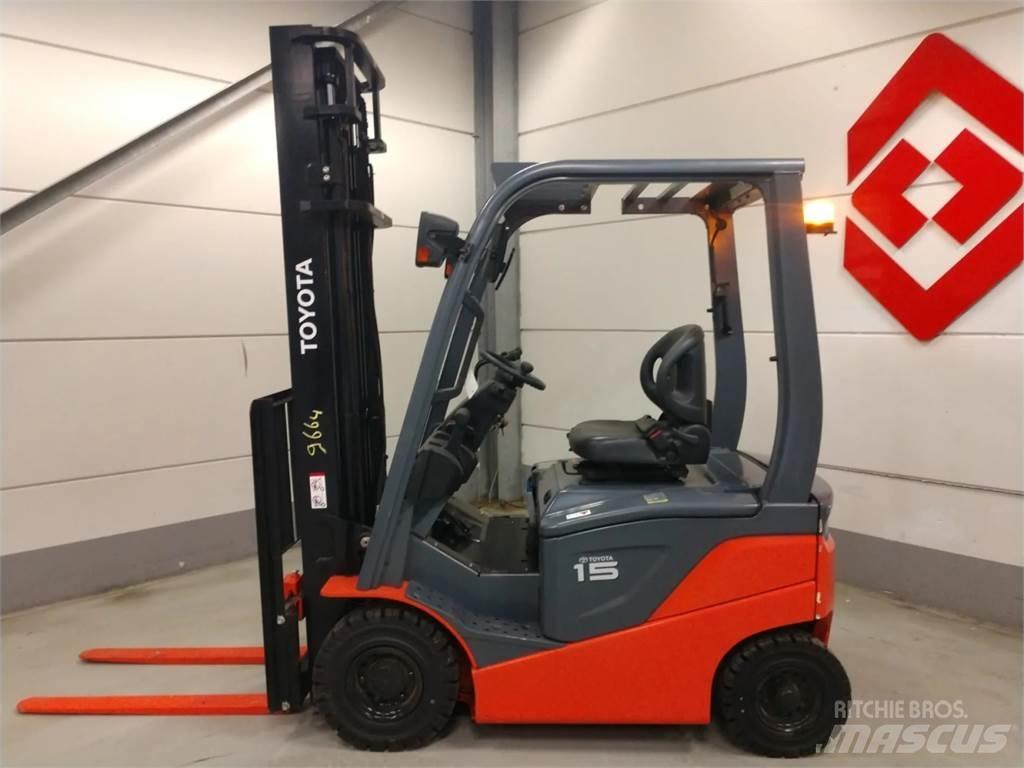 Toyota 8FBN15 Elmotviktstruckar