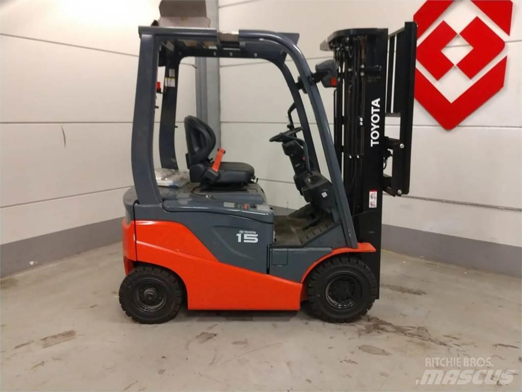 Toyota 8FBN15 Elmotviktstruckar