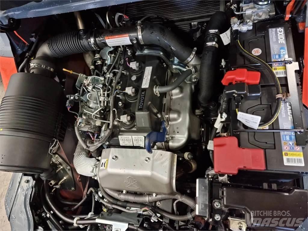 Toyota 8FD70F Dieselmotviktstruckar
