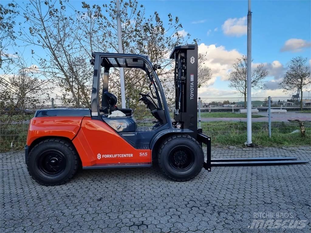 Toyota 8FD70F Dieselmotviktstruckar