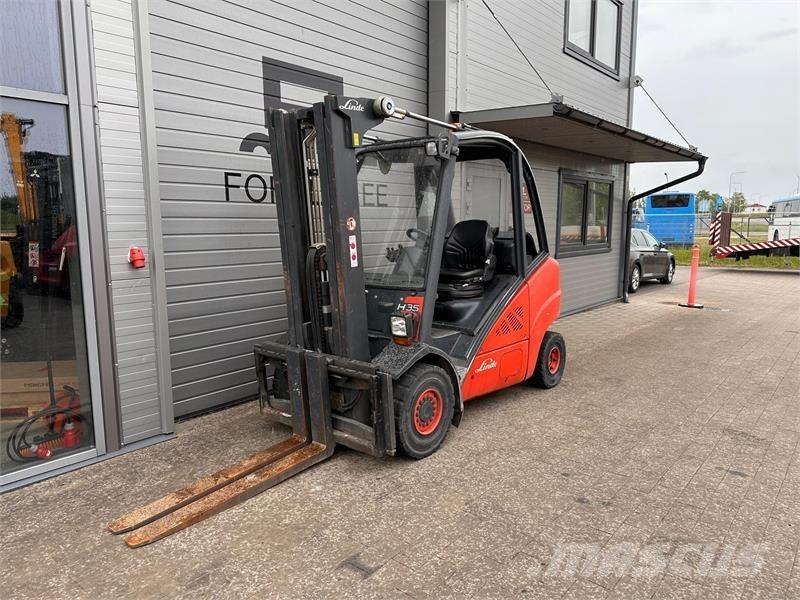 Linde H35T Gasolmotviktstruckar