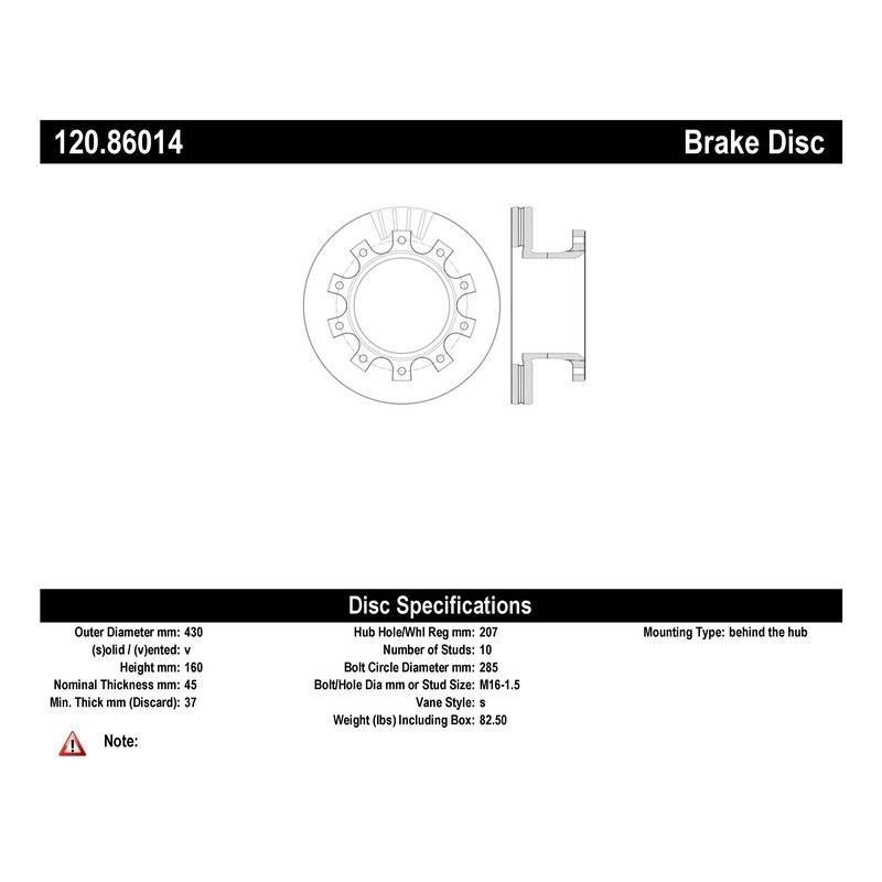  Centric Bromsar