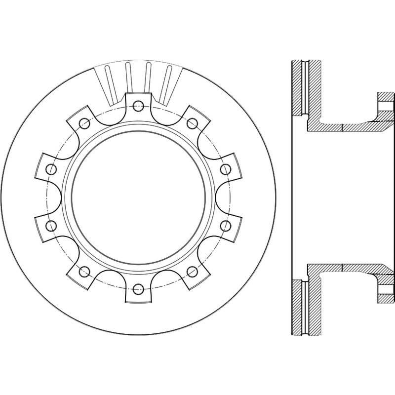  Centric Bromsar