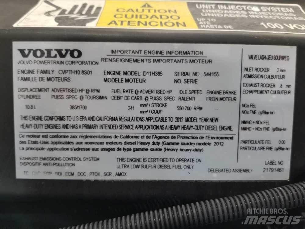 Volvo D11H Motorer