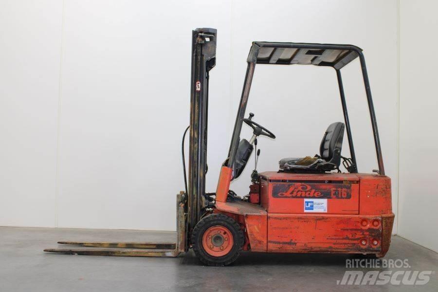 Linde E15-S Elmotviktstruckar