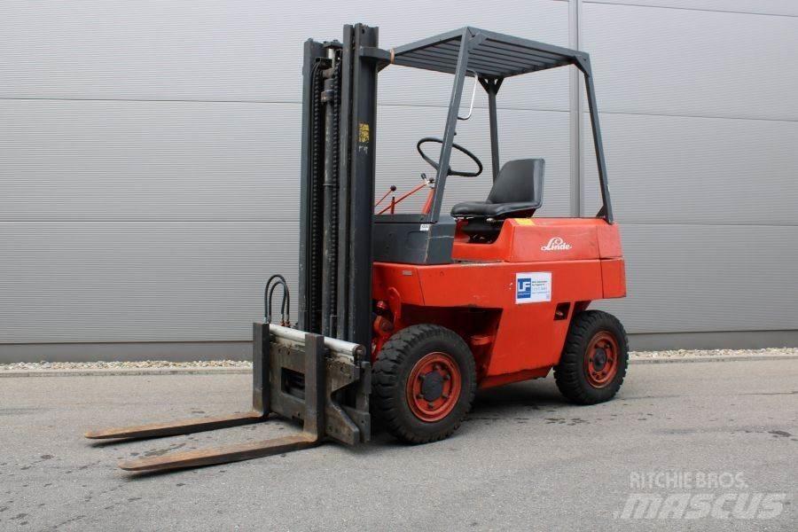 Linde H 20 D Dieselmotviktstruckar