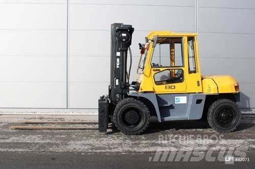 TCM FD 80-9 Dieselmotviktstruckar