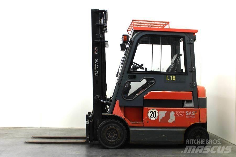 Toyota 7FBM25 Elmotviktstruckar