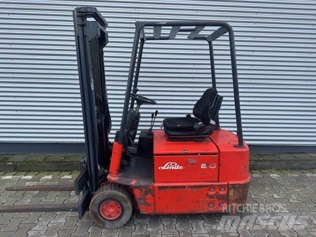 Linde E15 Elmotviktstruckar