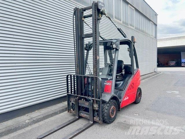 Linde H20D Dieselmotviktstruckar