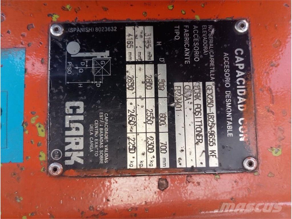 Clark GEX30 Materialhantering - Övriga