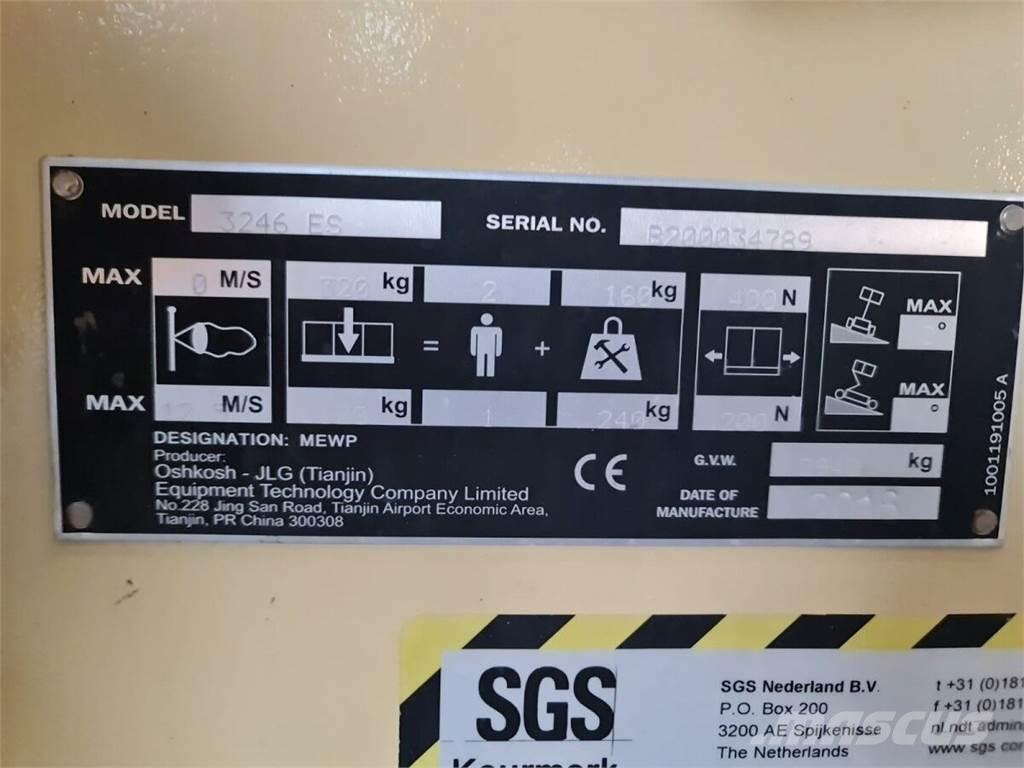 JLG 3246ES Saxliftar