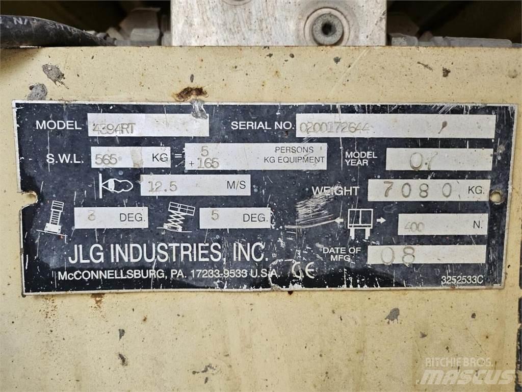 JLG 4394RT Saxliftar