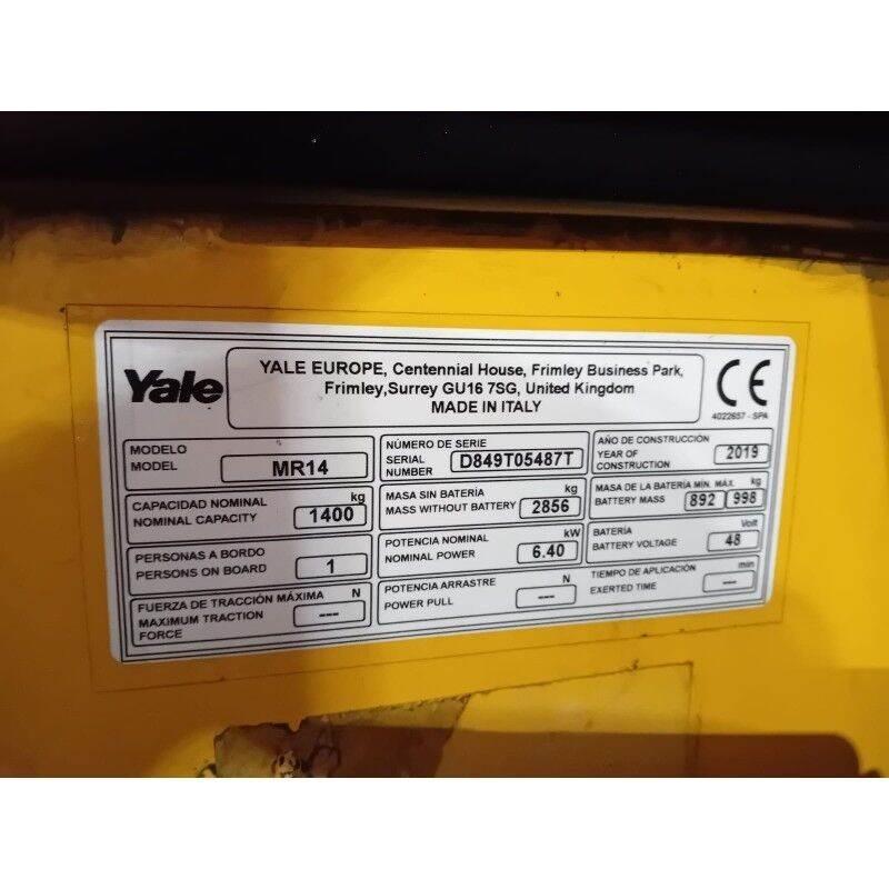 Yale MR14 Skjutstativtruck