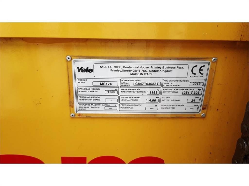 Yale MS12X Manuella pallstaplare