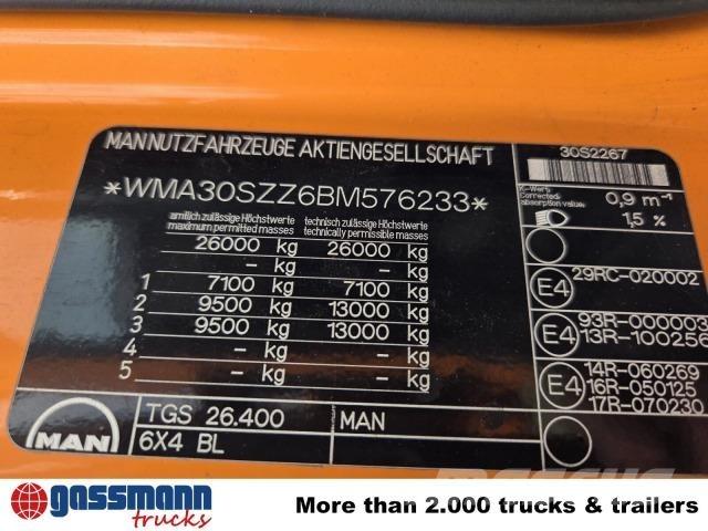 MAN TGS 26.400 6X4 BL Chassier