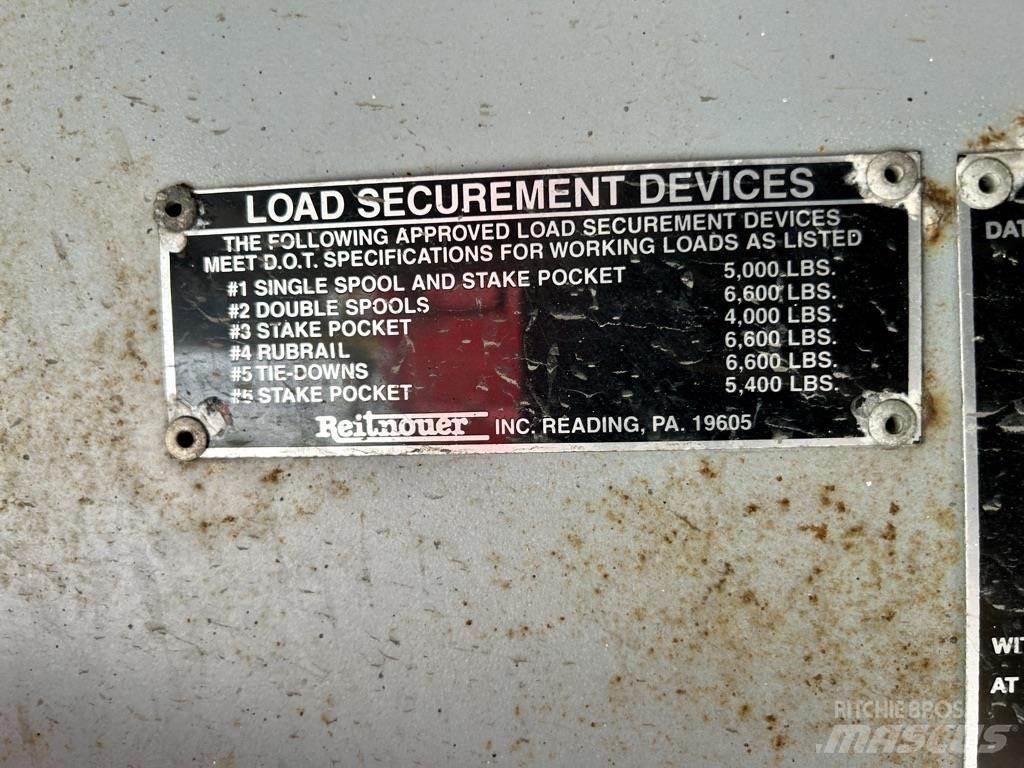 Reitnouer  Låg lastande semi trailer