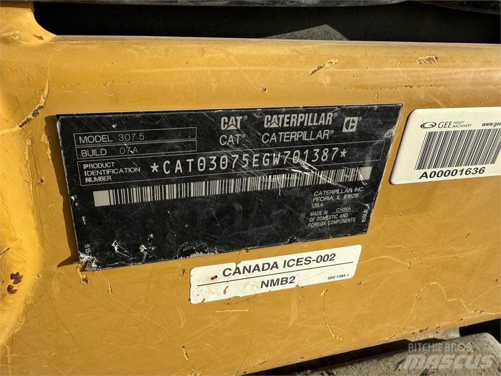 CAT 307.5 Bandgrävare