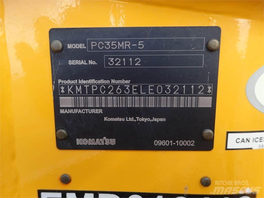 Komatsu PC35MR-5 +1 Bandgrävare