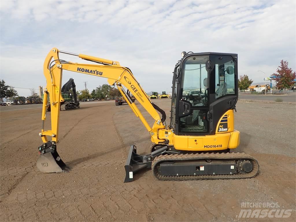 Komatsu PC35MR-5 +1 Bandgrävare