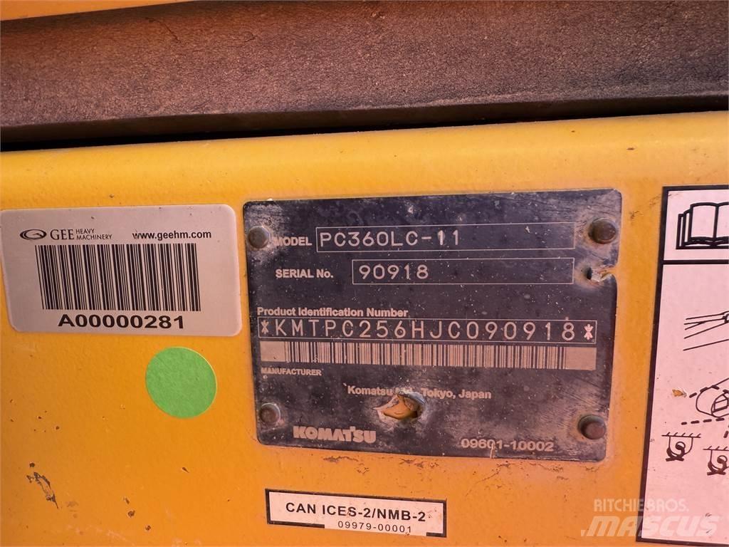 Komatsu PC360LC-11 +1 Bandgrävare