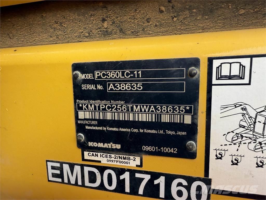 Komatsu PC360LC-11 +1 Bandgrävare