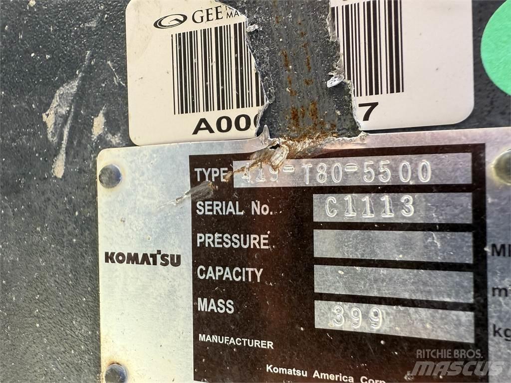 Komatsu WA320 QC Redskapsfäste/ adaptrar
