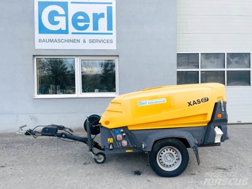 Atlas Copco XAS67 Kompressorer