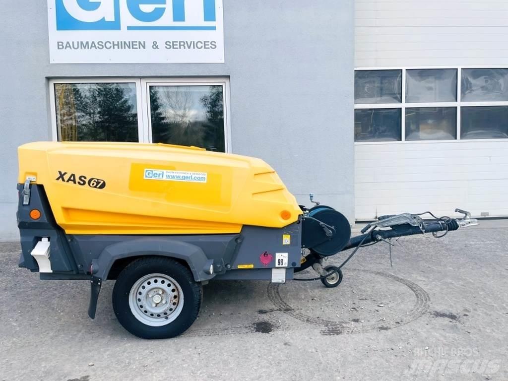 Atlas Copco XAS67 Kompressorer