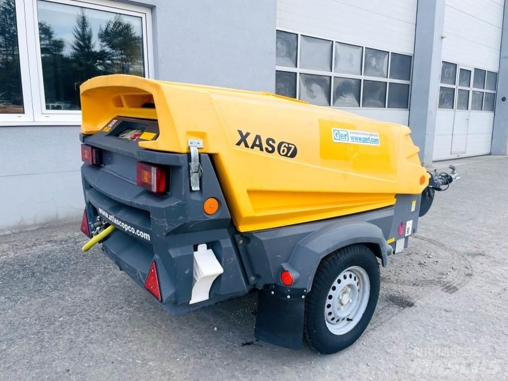 Atlas Copco XAS67 Kompressorer