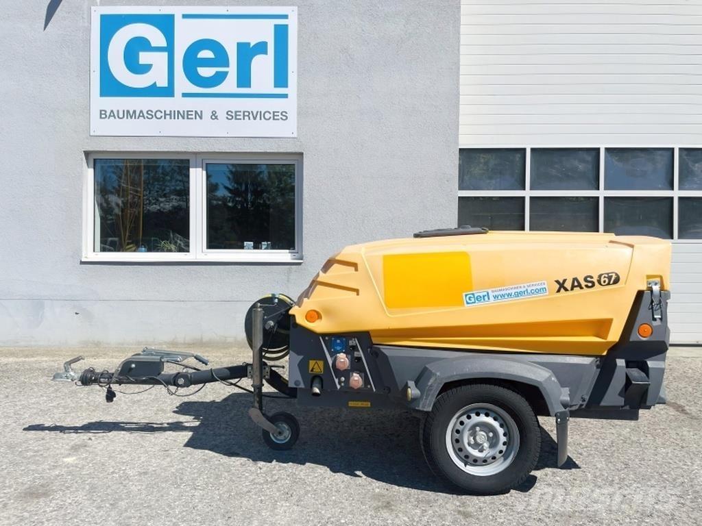 Atlas Copco XAS67 Kompressorer