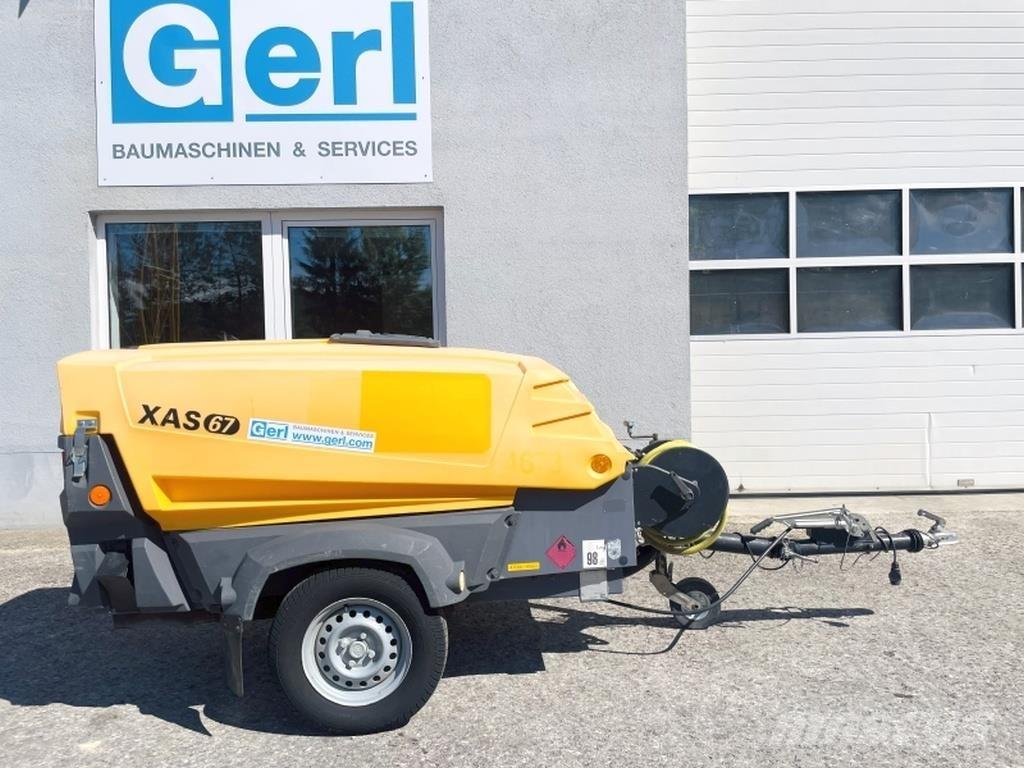 Atlas Copco XAS67 Kompressorer