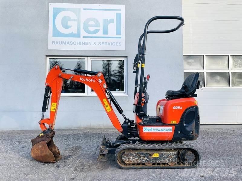 Kubota K008-3 Minigrävare < 7t