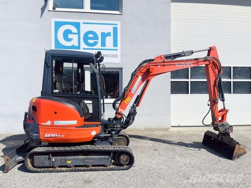 Kubota KX101-3a Minigrävare < 7t