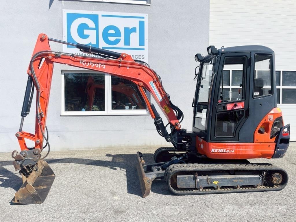 Kubota KX101-3a Minigrävare < 7t