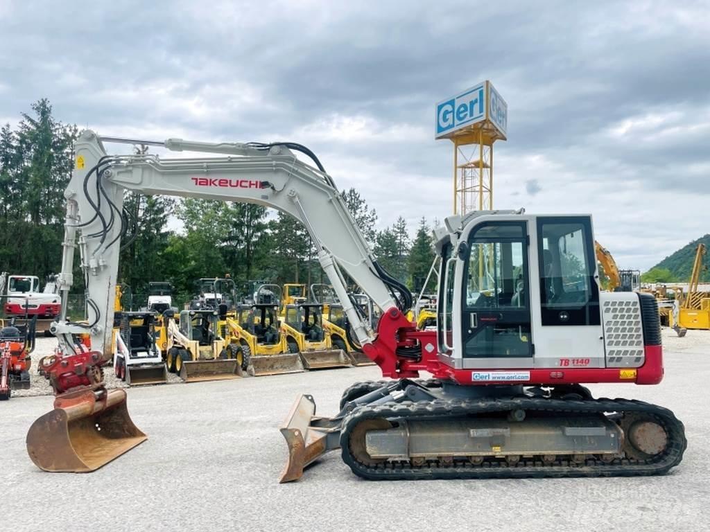 Takeuchi TB1140 Minigrävare < 7t