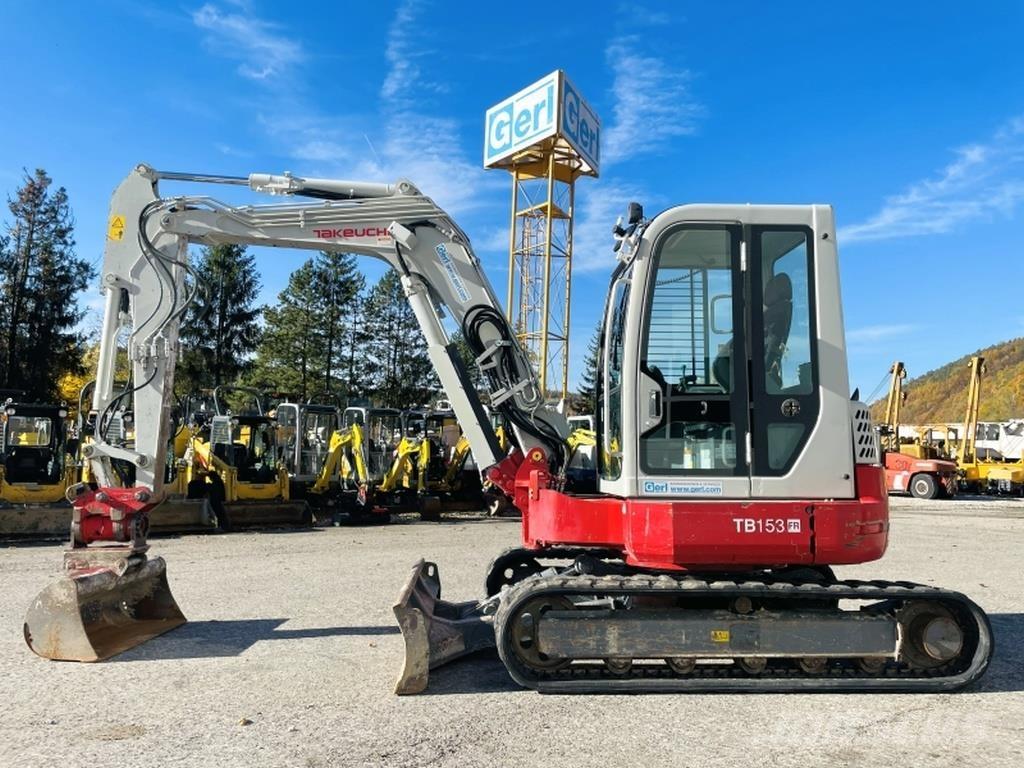 Takeuchi TB153FR Minigrävare < 7t