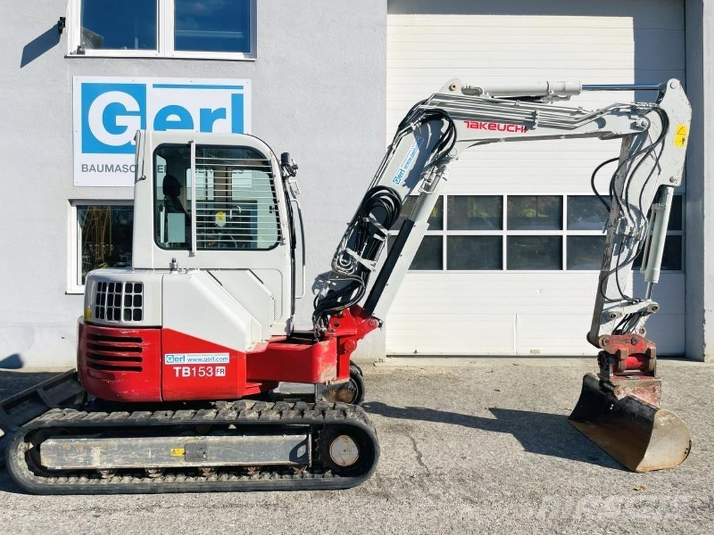 Takeuchi TB153FR Minigrävare < 7t