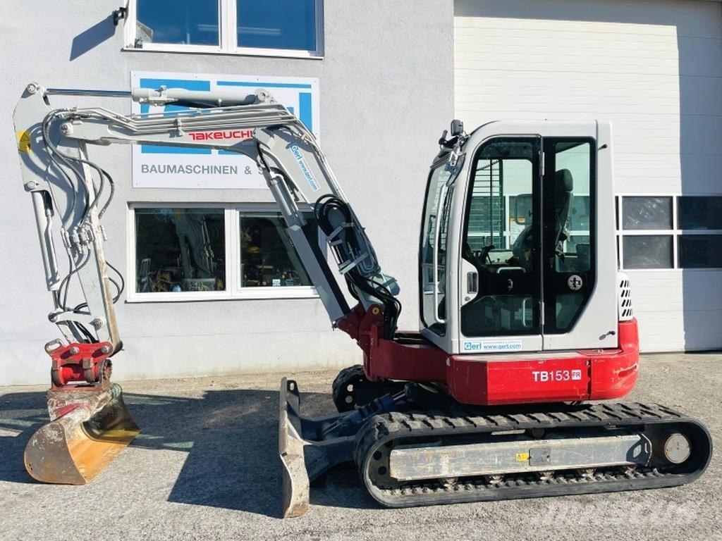 Takeuchi TB153FR Minigrävare < 7t