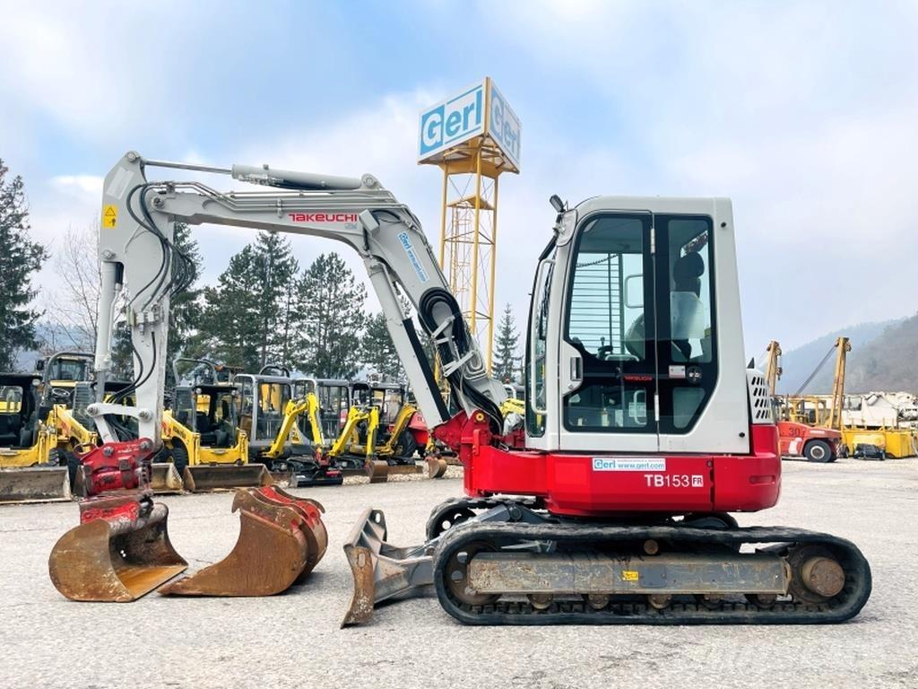 Takeuchi TB153FR Minigrävare < 7t