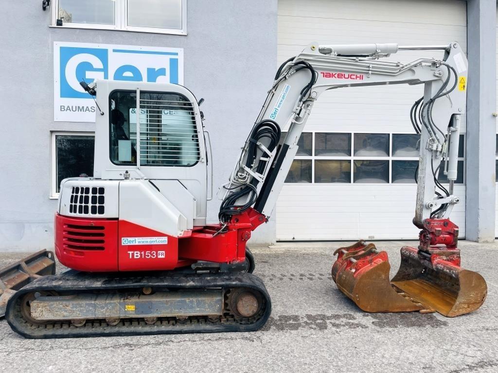 Takeuchi TB153FR Minigrävare < 7t