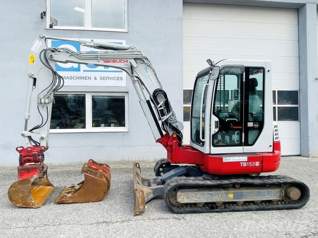 Takeuchi TB153FR Minigrävare < 7t