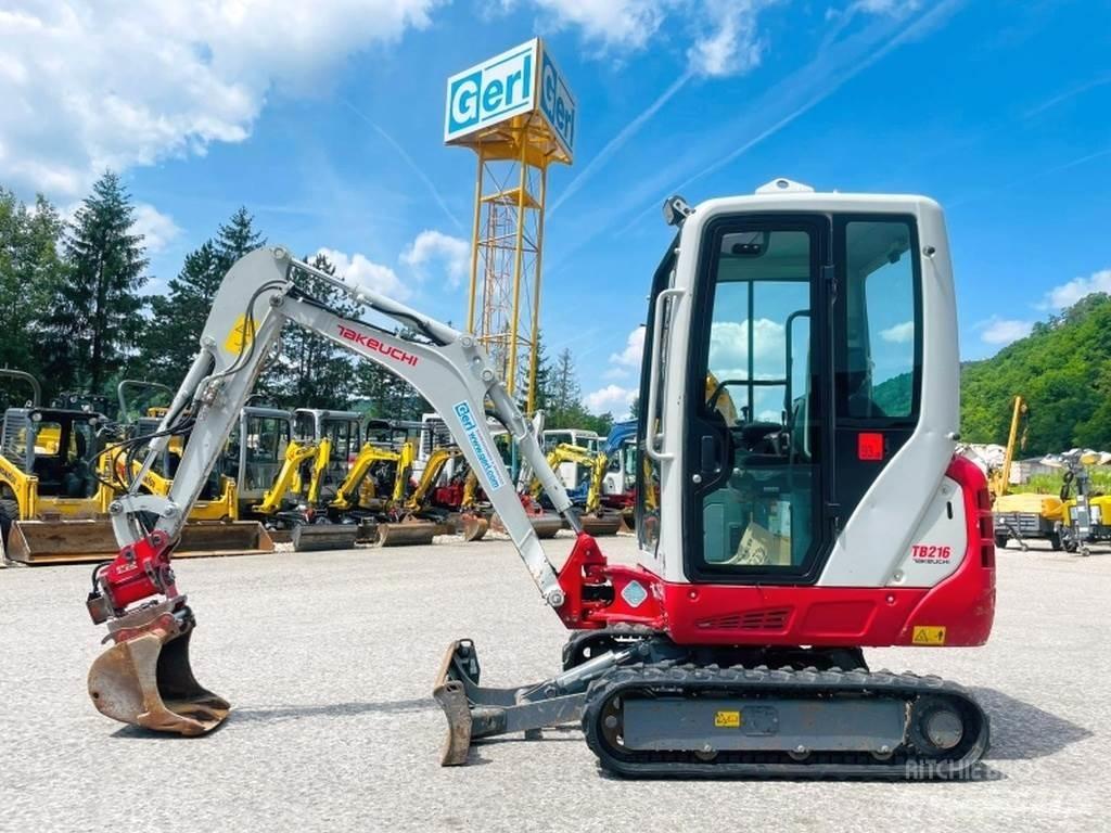 Takeuchi TB216 Minigrävare < 7t